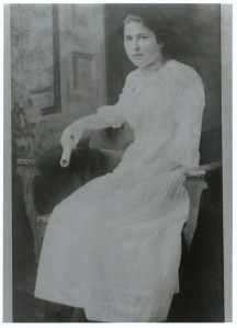 Helena Muffly (the diary's author) in a photo from her granddaughter's blog, A Hundred Years Ago